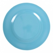 Melamine Side Plate in Turquoise